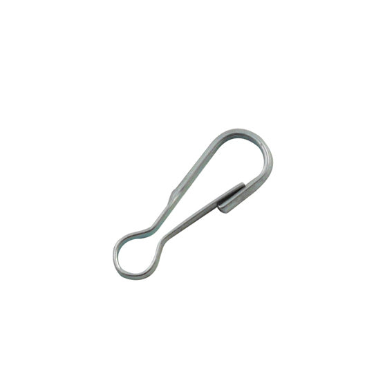 Simplex hook, nickel-plated, 50 mm long