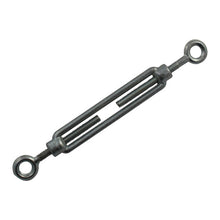 Turnbuckle, galvanised, M 8, w/ 2 eyelets