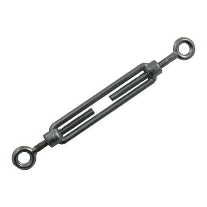 Turnbuckle, galvanised, M 8, w/ 2 eyelets