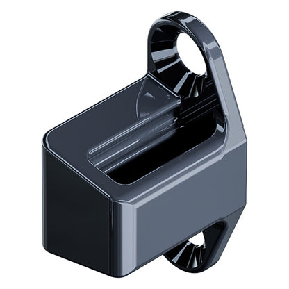 Locking pocket, L = R, black KTL, f. screw. on