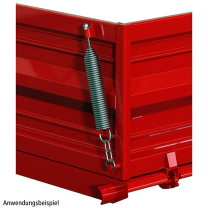 Coil spring 60 x 10 x 330 mm, without accessories for dropside