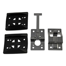 Door ret. set, SS, incl. plastic underlay