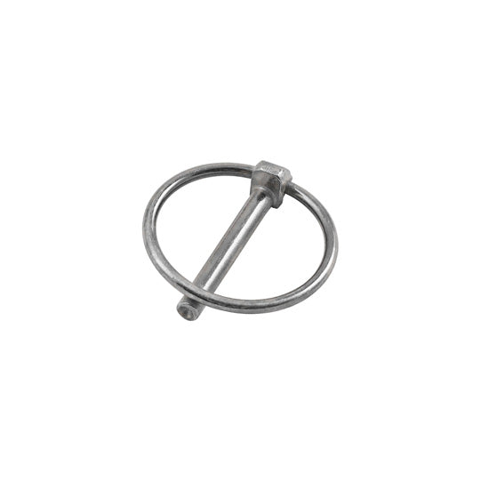 Folding pin, galvanised, 4.5 mm, round spring washer
