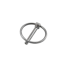 Folding pin, galvanised, 4.5 mm, round spring washer
