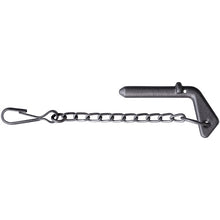 Stud 16 x 80 mm raw w/ chain and 80 mm snap hook