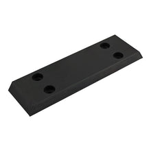 Rubber underlay 70 x 255 x 15 mm ( W x L x H) Shore hardness 80