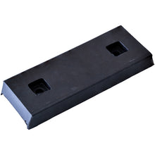Rubber underlay 90 x 245 x 28 mm ( W x L x H)