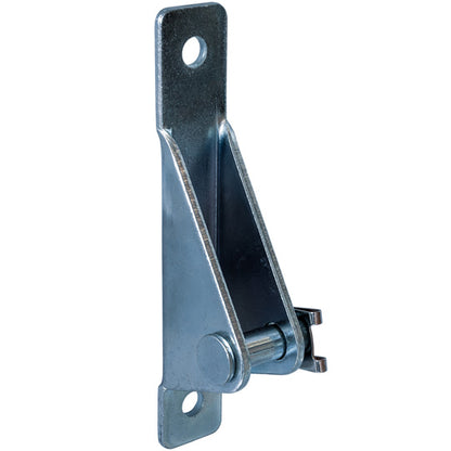 Kaasujousen pidike, suuri, sinkittyä terästä.