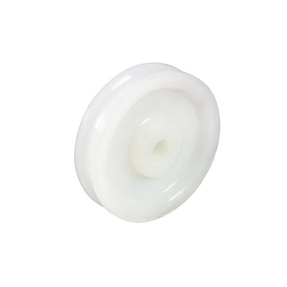 Rope pulley, plastic, Ø 76 mm