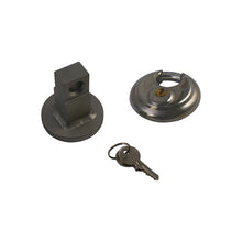 Anti-theft device f. lorry trailers f. DIN drawbar eyes Ø 40 mm