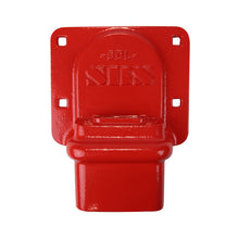 BDL door lock, red, monobolt, mounting kit, padlock