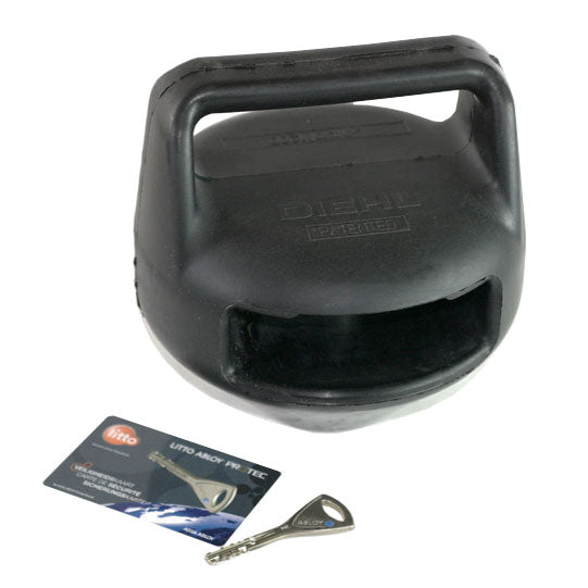 Drawbar eyelet lock for 40mm eyelets, Andis 1200, w/o cylinder