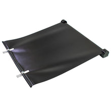 Mudguard roller blind, w/ 2 ctrholders and mtg. rail