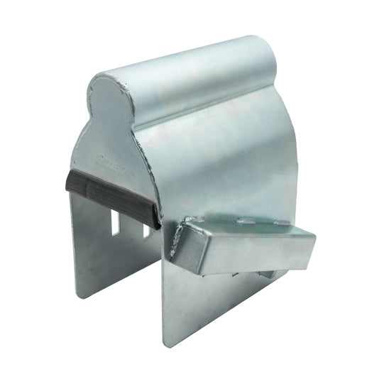 Anti-theft trailer lock with bolt, galvanized, without padlock