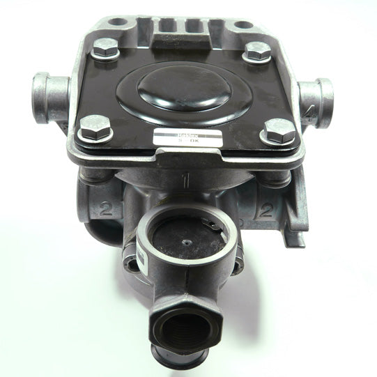 Släpvagnsbromsventil, med utlösningsventil, utan bromsf.e.-regulator