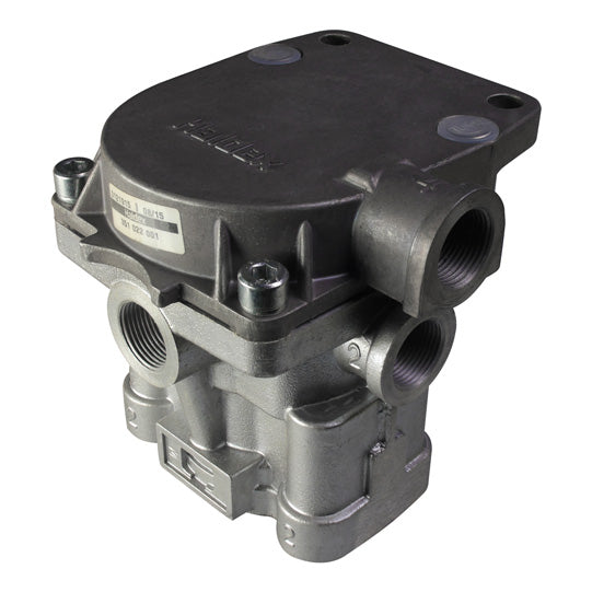 Tridem släpvagnsbromsventil, utan utlösningsventil, utan broms.