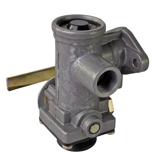 Manual brake force regulator, without release position