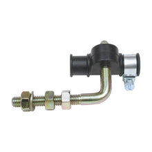 Linkage f. air suspension valve, attachment to axle beam