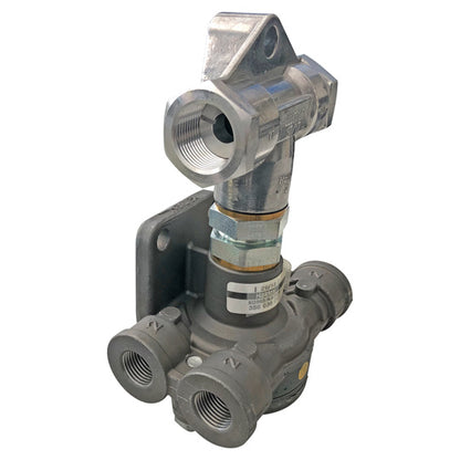 Quick-release valve w/ two-way valve, 4 parallel connections