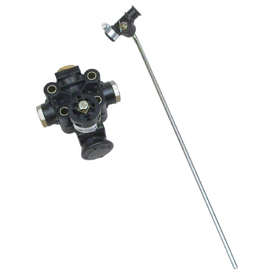 Air spring valve without height limitation, type 3