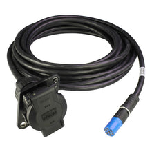 EBS supply cable, 9 m, socket, PVC