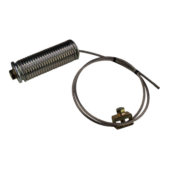 Linkage for mech. ALB, with steel cable and damping spring