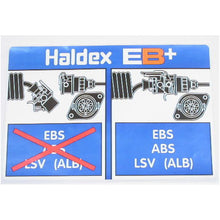 EBS/EB+ info sign, PU 10 pieces