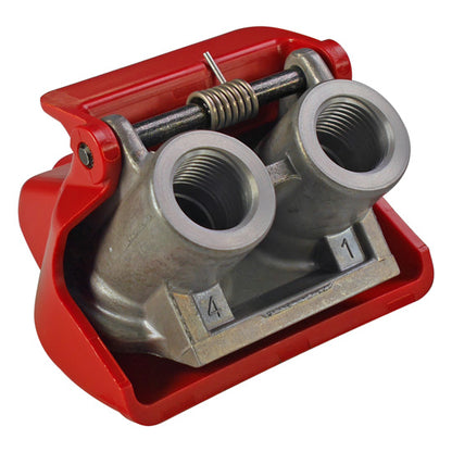 Coupling head Duomatic, for trailers, M16 x 1.5