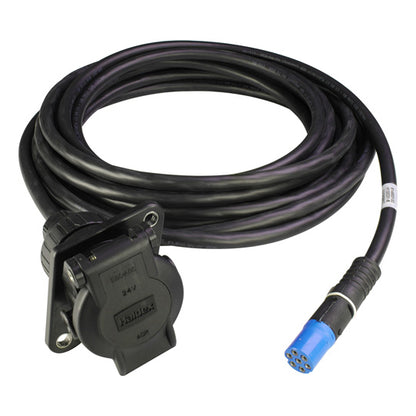 EBS supply cable, 18 m, socket, PUR