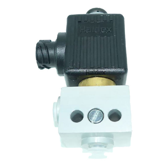 3/2-way solenoid valve, cable connection DIN bayonet