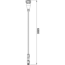 EBS GEN4 AUX connection cable, 6 m, bayonet, f. COLAS/ILAS, DIN