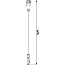 EBS GEN4 AUX connection cable, 10m, bayonet, f. COLAS/ILAS, DIN
