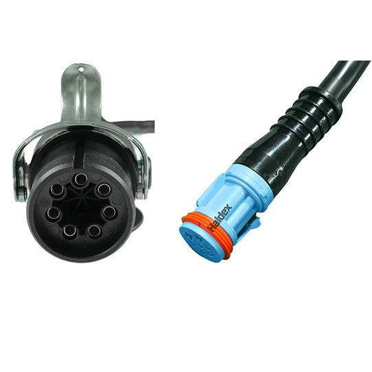 EBS supply cable Gen4, 18 m, plug, 7-pin, PUR