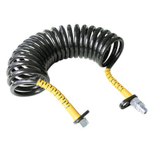 Air coil, yellow, 4500 mm, M18 x 1.5/M16 x 1.5