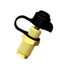 Test connection M18x1.5 external thread, for plastic pipe 8x1