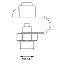 Test connection M22 x 1.5