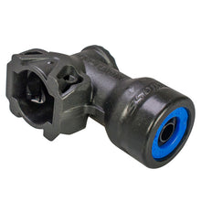 ABC push-in connector, 90°, small, 8 x 1.0