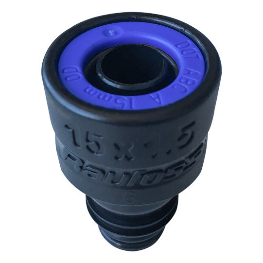 ABC plug connector, threadless, heavy duty, 15 x 1.5