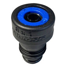 ABC plug connector, threadless, small, 8 × 1.0