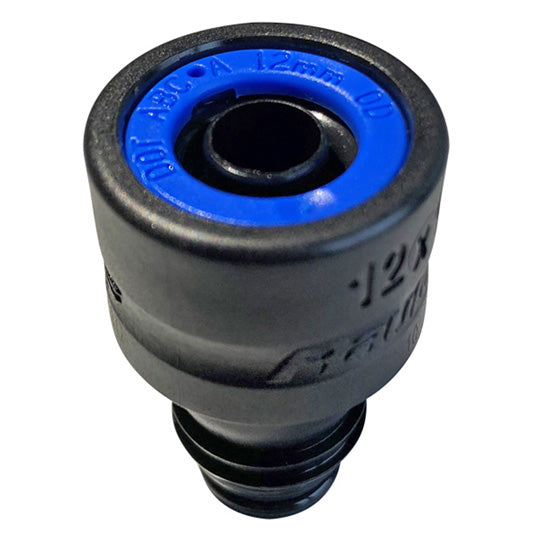 ABC plug connector, threadless, regular, 12 x 1.5