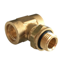 T bulkhead connector, 2 x M16 x 1.5 inside, 1 x M16 x 1.5 outsi