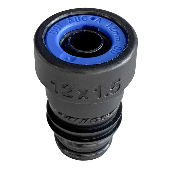ABC connector, threadless, heavy duty, 12 × 1.5