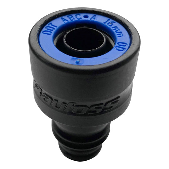 ABC connector, threadless, heavy duty, 16 × 2.0
