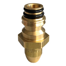 ABC connector, threadless, small (brass), 4 × 1.0