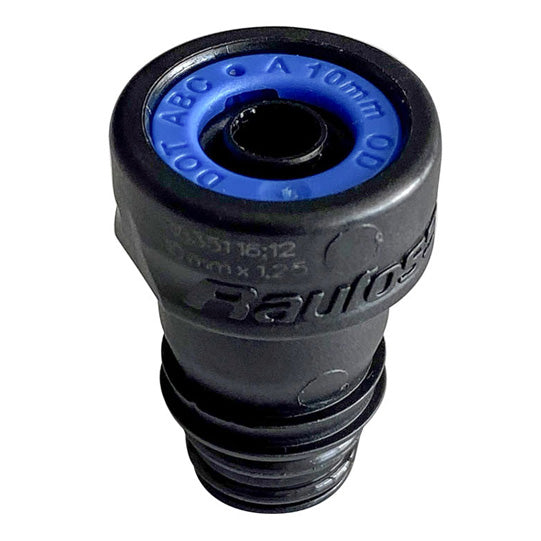 ABC threadless push-in coupling, regular, 10 × 1.0