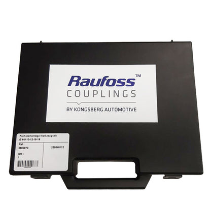 Metal dismantling tool set, in case