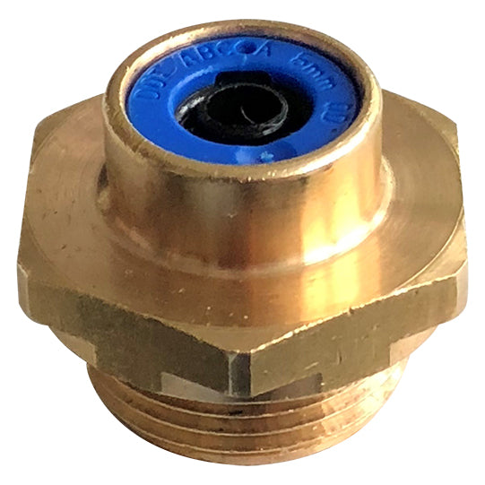 ABC Connector, straight, for tube size 6 x 1.0, M22 x 1.5