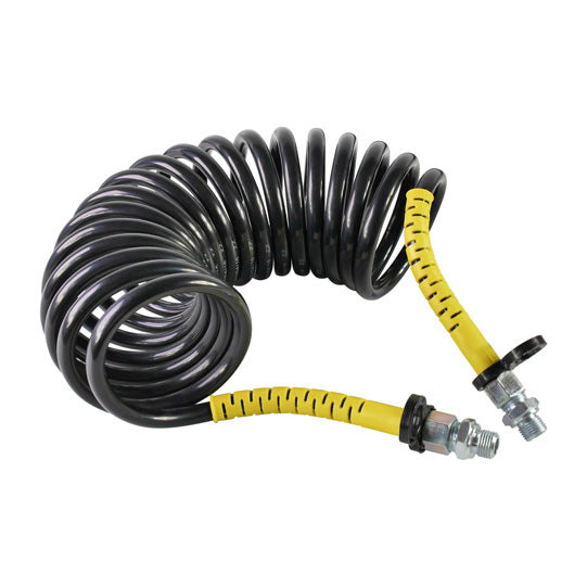 Air coil, yellow, 4000 mm, M18 x 1.5/M16 x 1.5