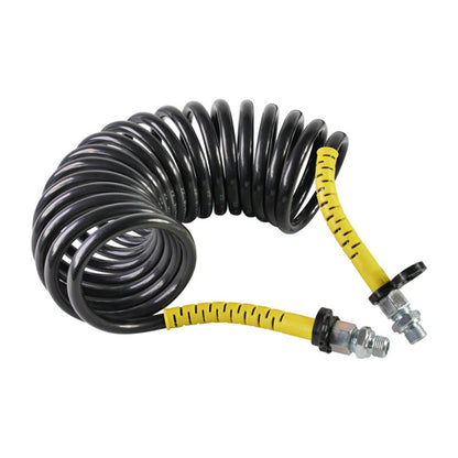 Air coil, yellow, 4000 mm, M18 x 1.5/M16 x 1.5