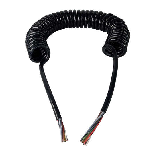 Electric coil, open end, 0.45 - 2.5 m, 11-core